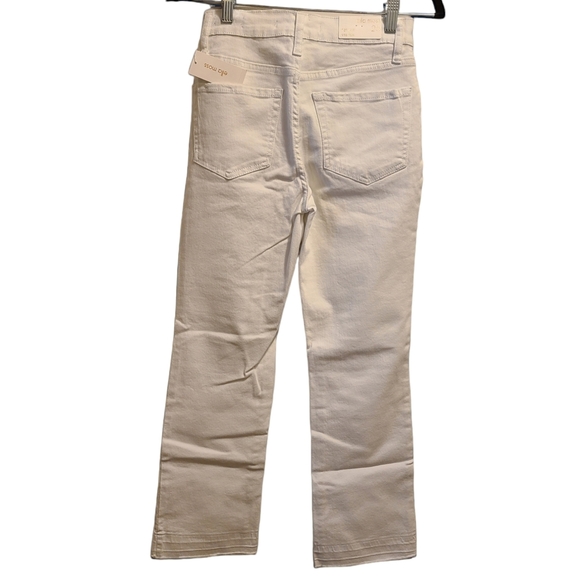 Anthropologie Ella Moss High Rise Crop Flare NWT - Picture 2 of 7